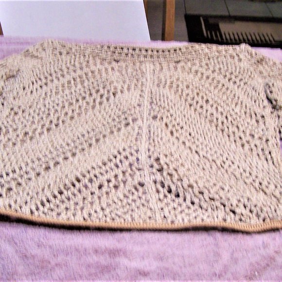 Simply Vera Knit Sweater Size Large Beige - Picture 4 of 5